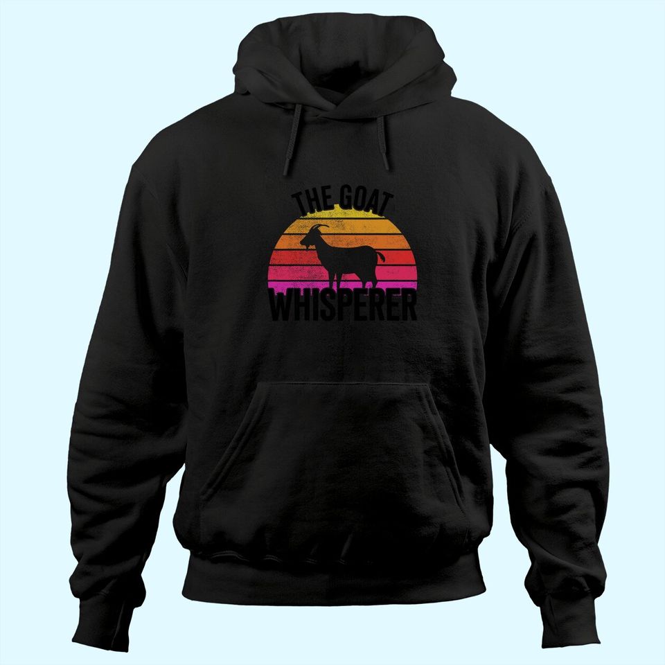 The Goat Whisperer Gift People Hoodie