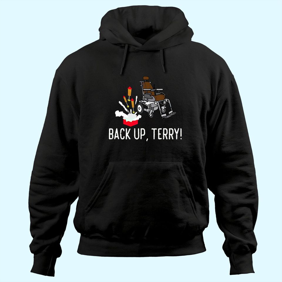 Back Up Terry! | Cute Funny Fireworks Gift Hoodie
