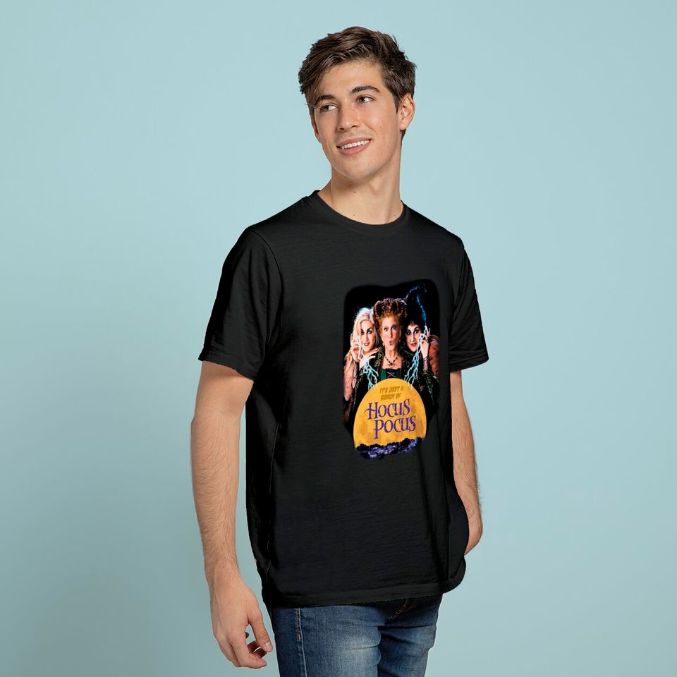 Hocus Pocus Tshirt Short Sleeve Graphic Classic Movie Tee Top