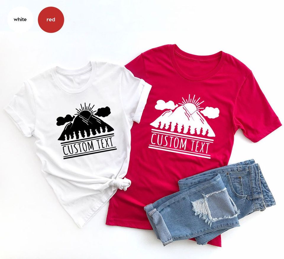 Camp Weekend Customized Trip Family Vacation Matching T-Shirt