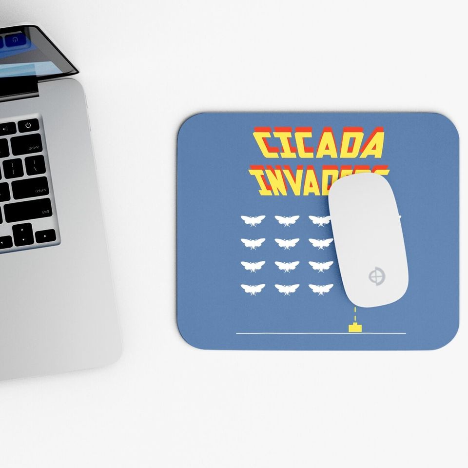 Mouse Pad Cicada Invaders