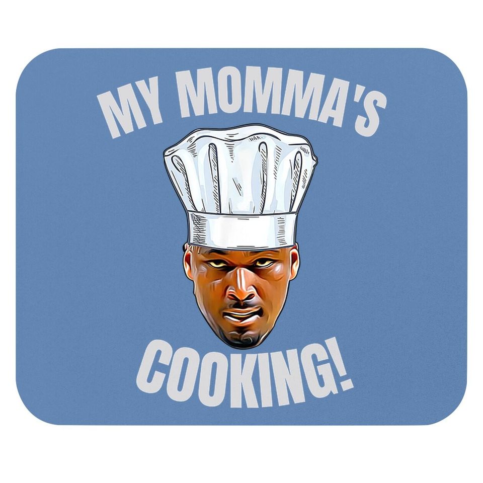 My Momma's Cooking Kwame Brown Mama's Son Peoples Champ Bust Mouse Pad