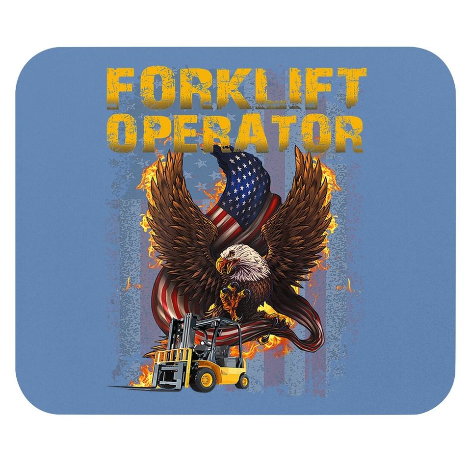 Proud Forklift Operator Mouse Pad