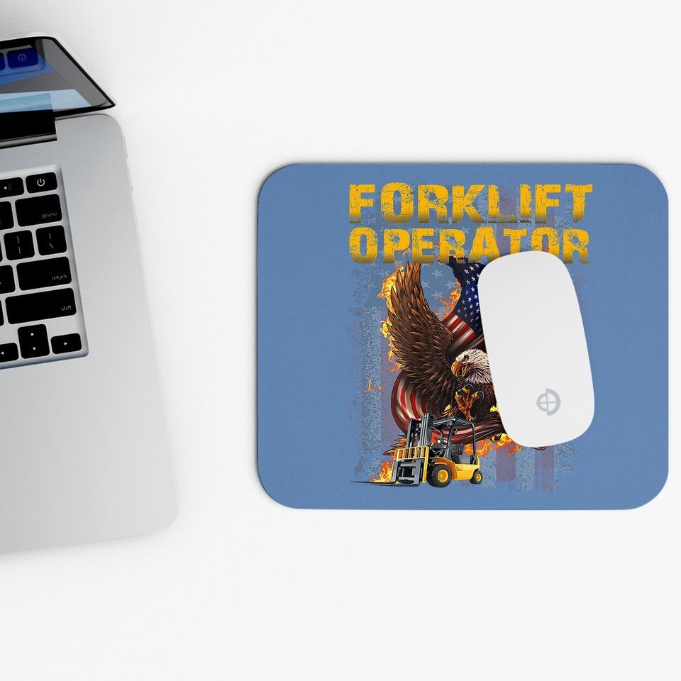 Proud Forklift Operator Mouse Pad