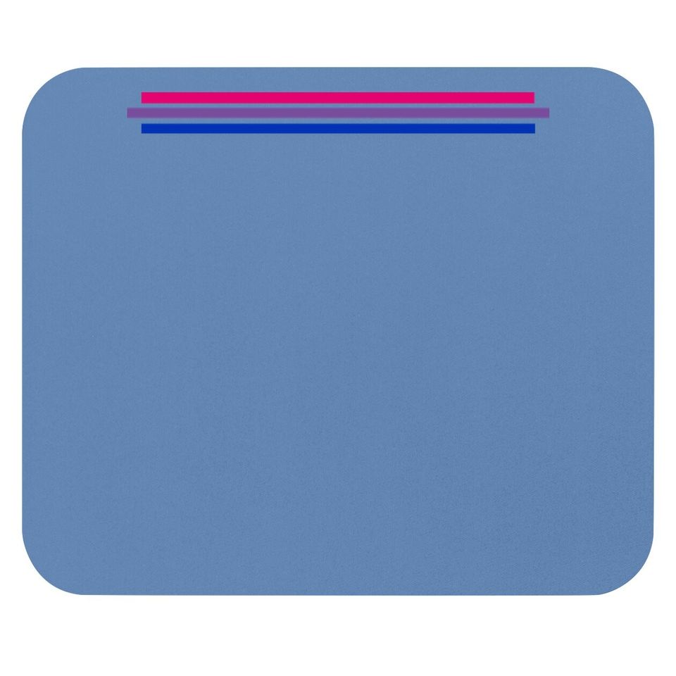 Bisexuality Flag Mouse Pad Lgbt Bi Pride Mouse Pad