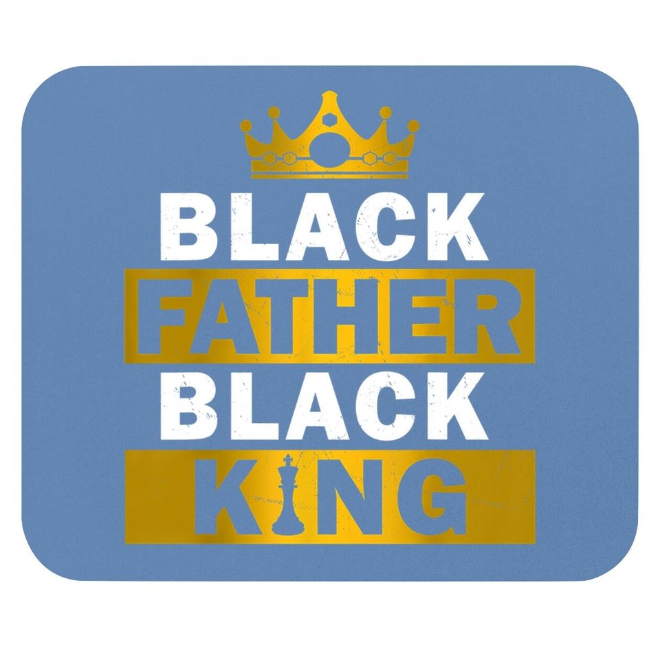 Black Father Black King African American Mouse Pad