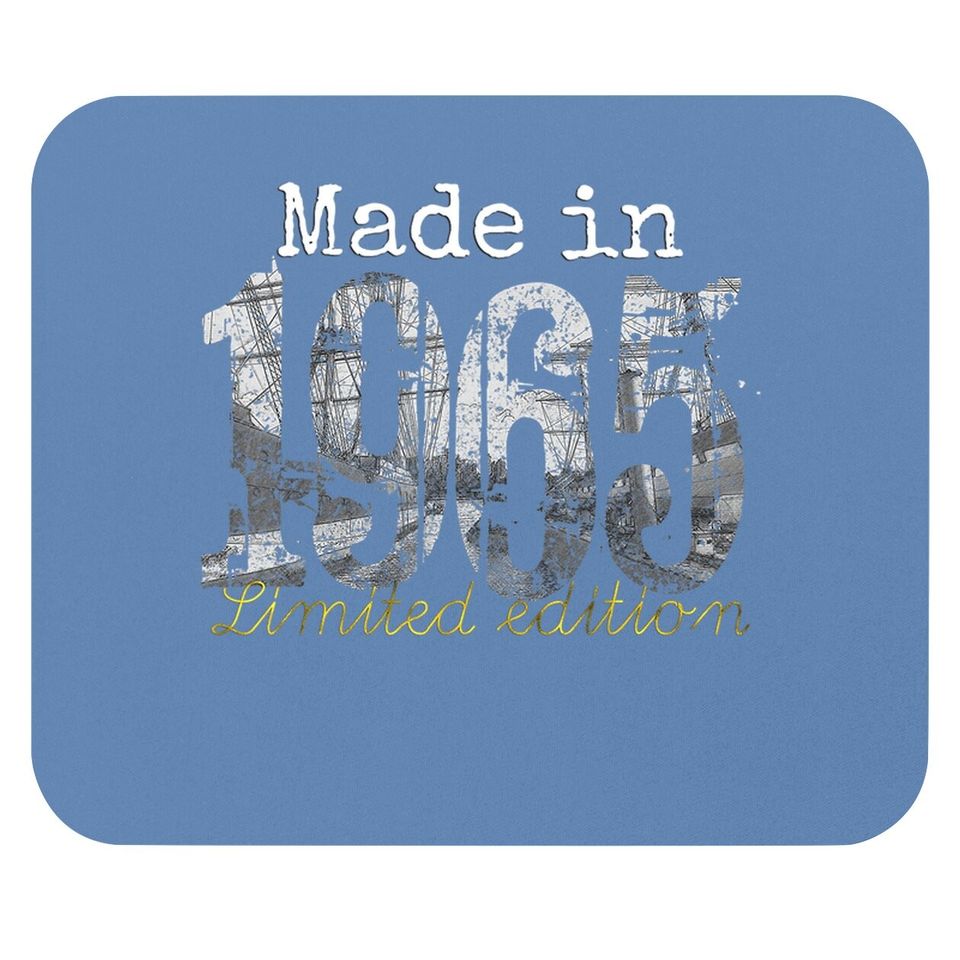 Made In 1965 Mouse Pad - 56 Year Old Mouse Pad 1965 56th Birthday Gift Mouse Pad