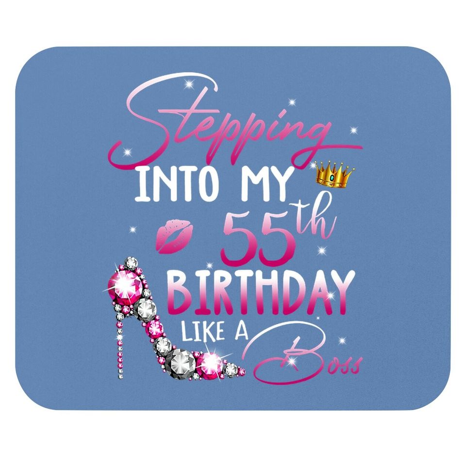 Stepping Into My 55th Birthday In 1965 Gifts 55 Years Old Mouse Pad