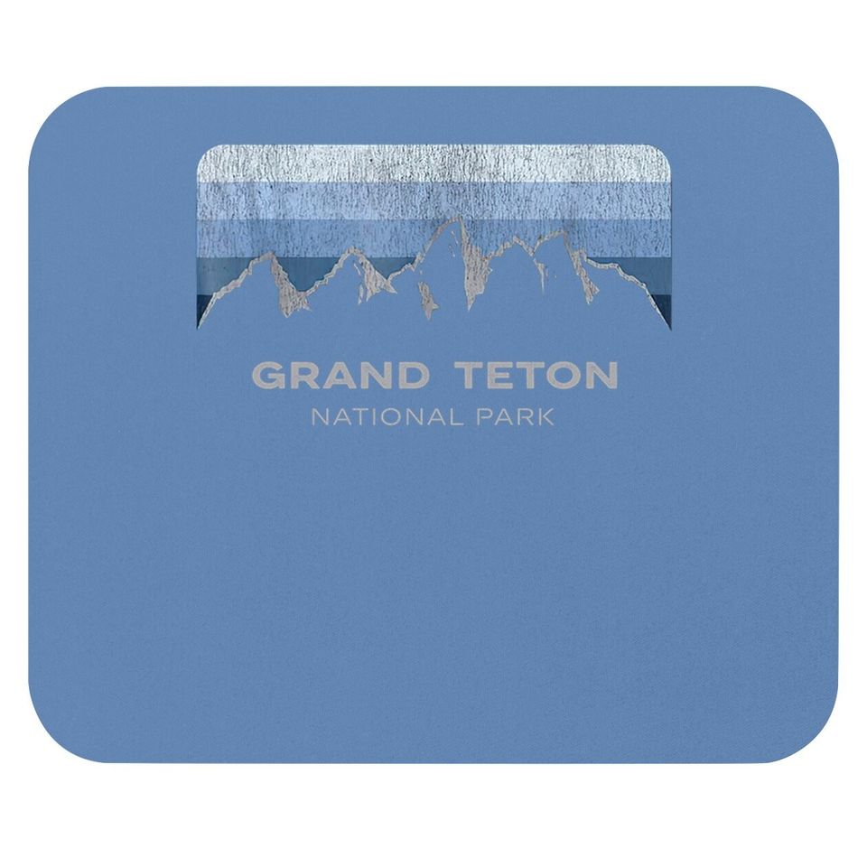 Grand Teton National Park Mouse Pad: Winter Edition