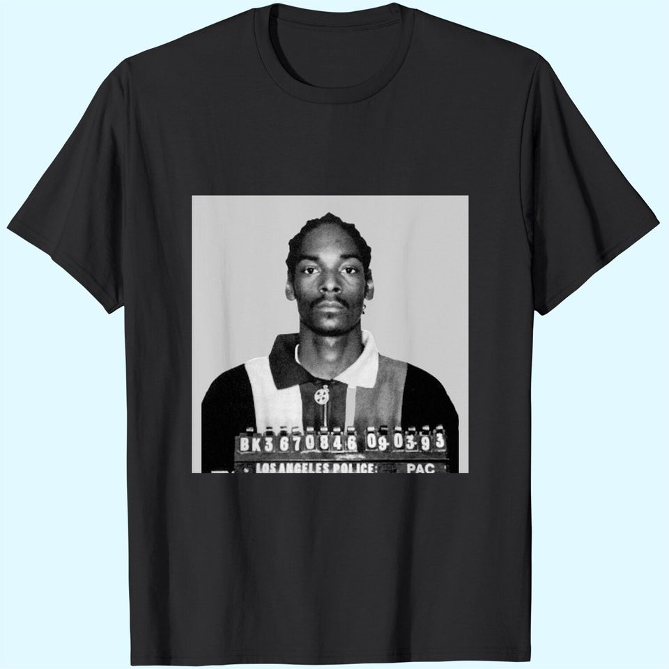 Snoop Dogg Mugshot Rapper T Shirt