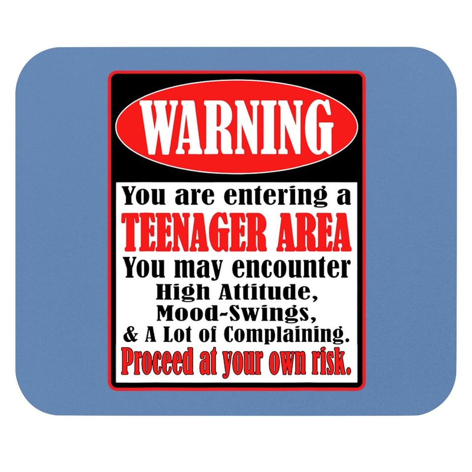 13 Years Old Birthday Gift Warning  Mouse Padnager Mouse Pad