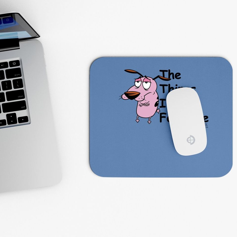 Courage The Cowardly Dog For Love Mouse Pad