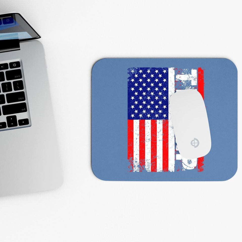 President Donald Trump 2020 Vintage Usa Flag Mouse Pad Mouse Pad