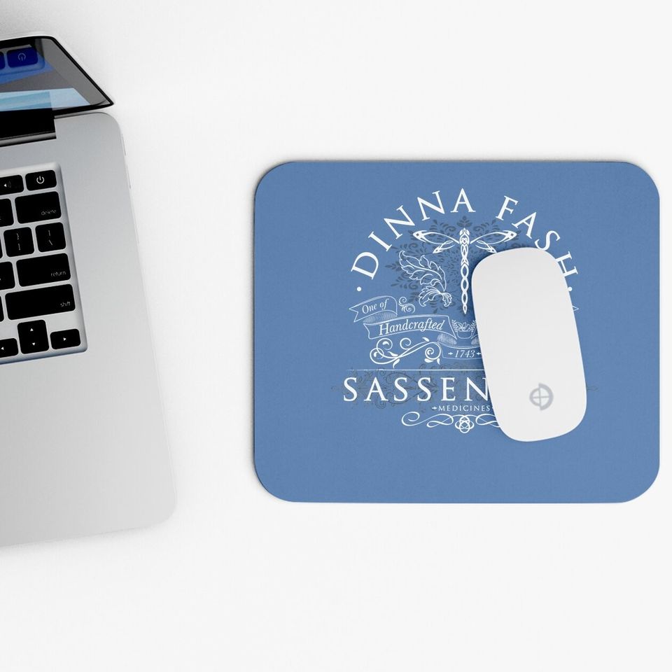 Outlander Sassenach Dragonfly Mouse Pad