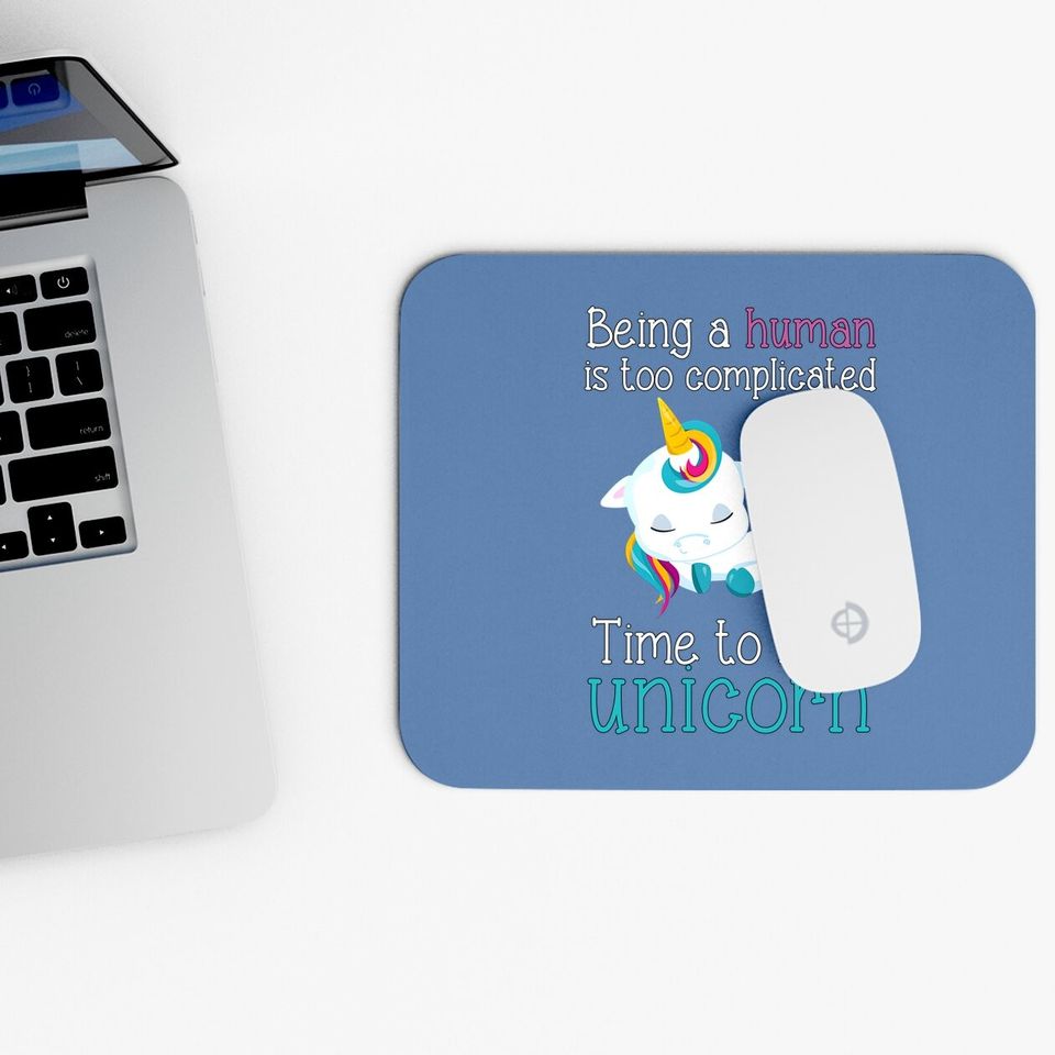 Time To Be A Unicorn Plus Size Mouse Pad