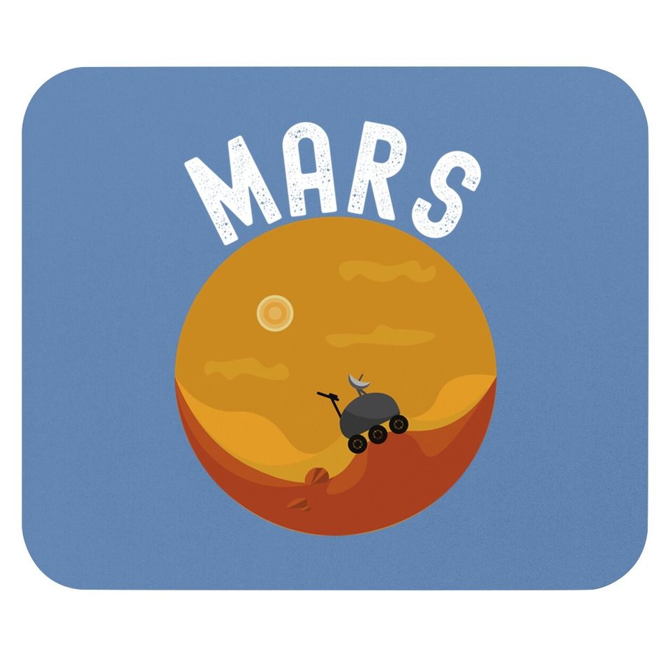 Mars Rover Land Space Landing Mouse Pad