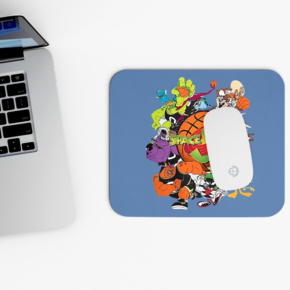 Space Jam Tune Squad Marvin & Bugs Bunny Mouse Pad