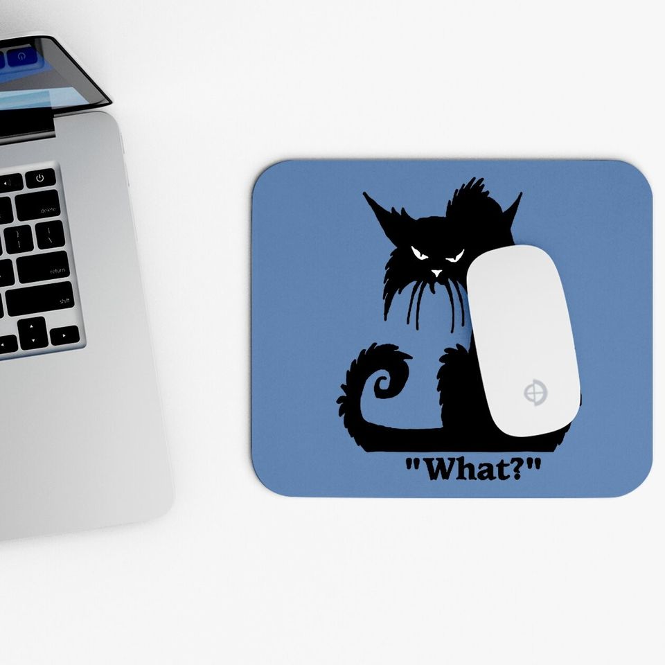 Cat What Mouse Pad
