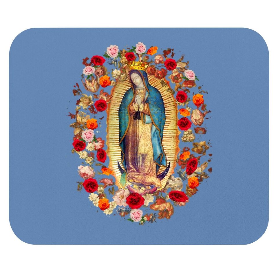 Our Lady Of Guadalupe Virgin Mary Catholic Mouse Pad