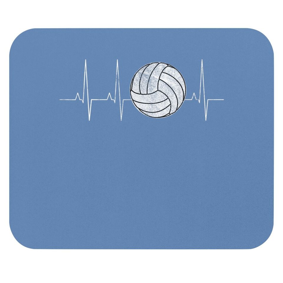 Volleyball Heartbeat Mouse Pad As Mouse Pad