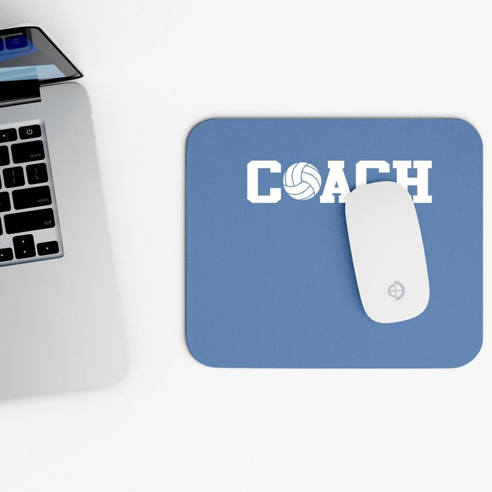 Volleyball Coach Mouse Pad