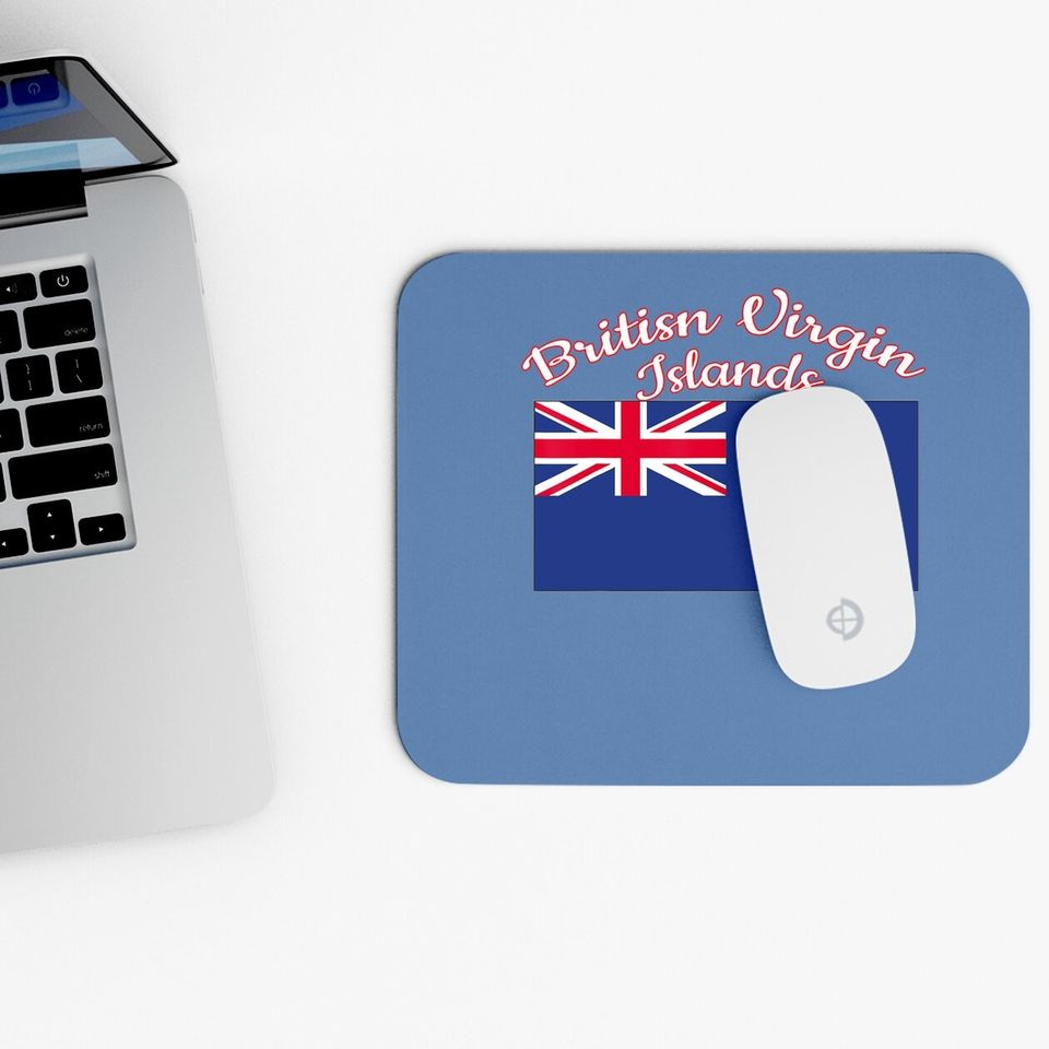 British Virgin Islands Flag Mouse Pad