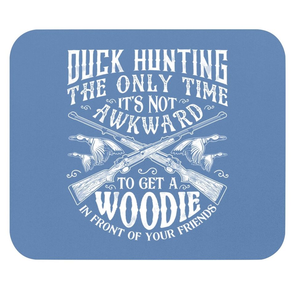 Duck Hunting Friends Mouse Pad