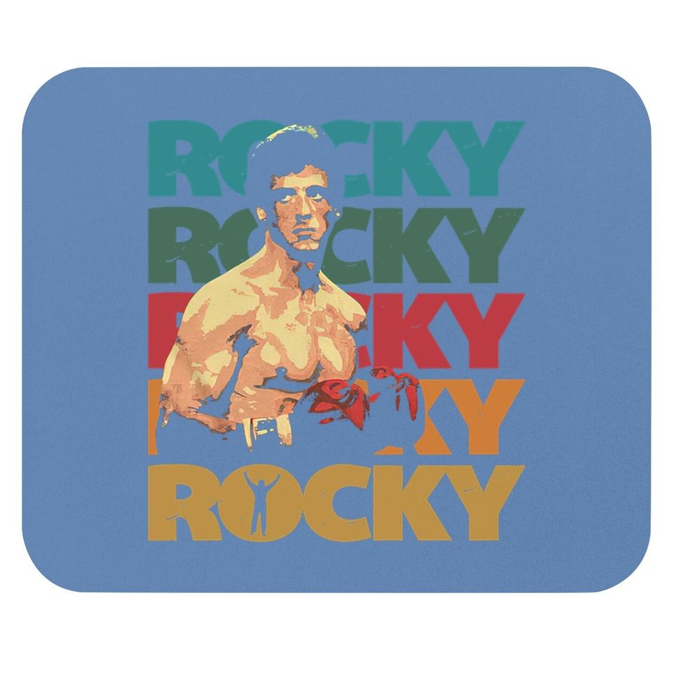 Rocky 70's Colors Mouse Pad