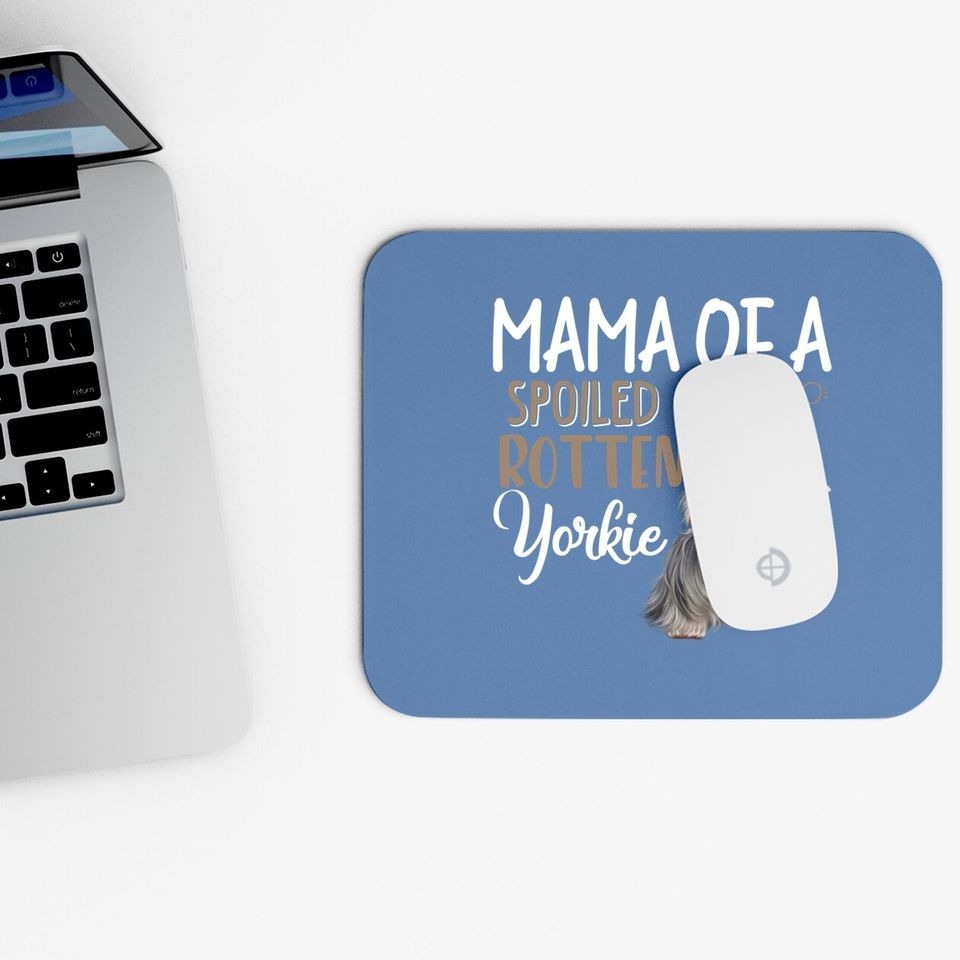 Yorkie Dog Mouse Pad - Yorkie Mom, Dog Lover Gift Mouse Pad