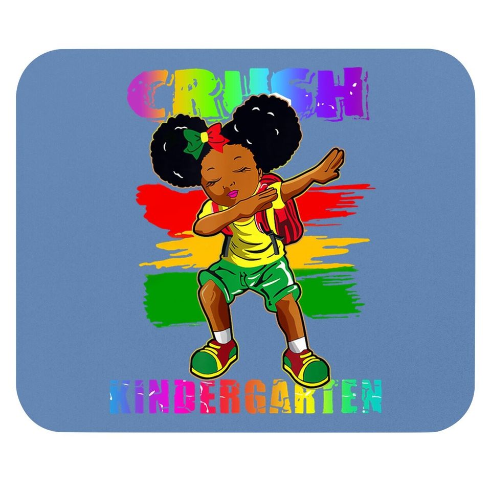 Girl Dabbing I'm Ready To Crush Kindergarten Back To School Mouse Pad