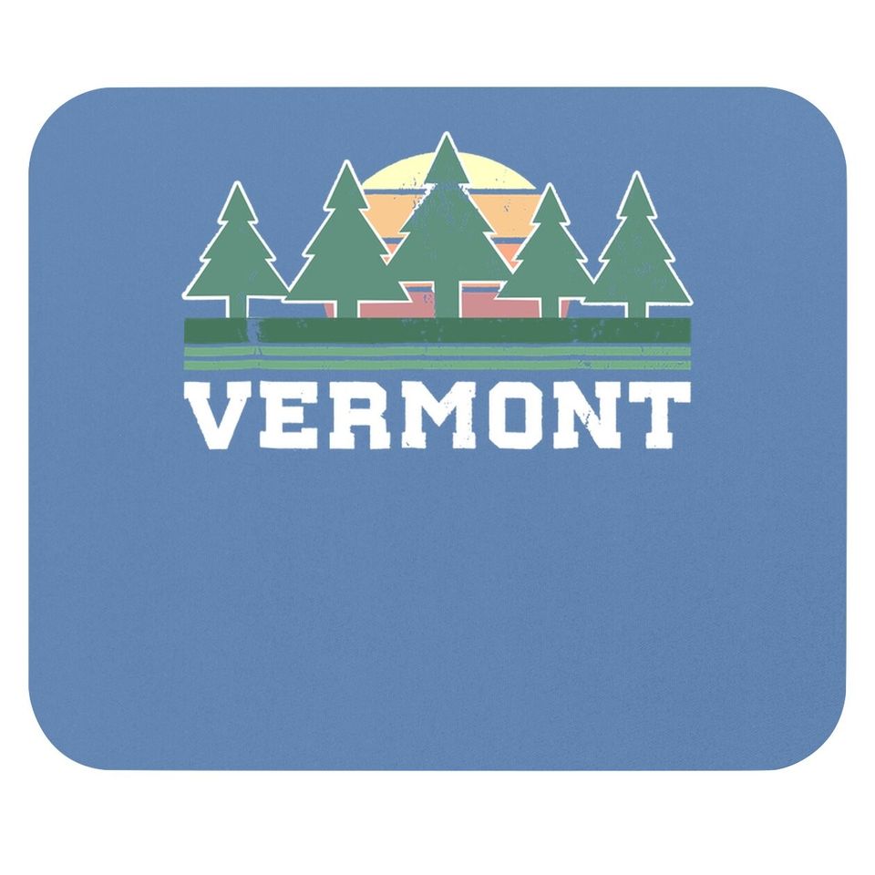 Vermont Mouse Pad Retro Vintage Mouse Pad