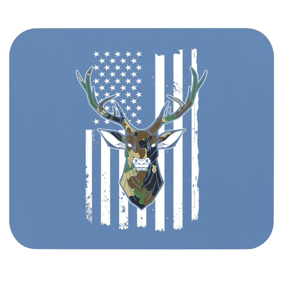 Camouflage Hunting Buck Deer Hunter Mouse Pad