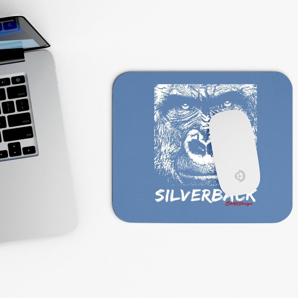 Silverback Gorilla Mouse Pad