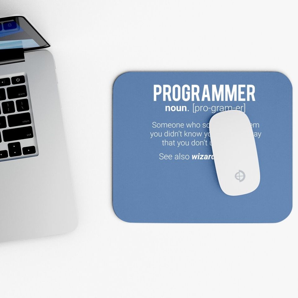 Programmer Meaning Programmer Noun Defintion Mouse Pad