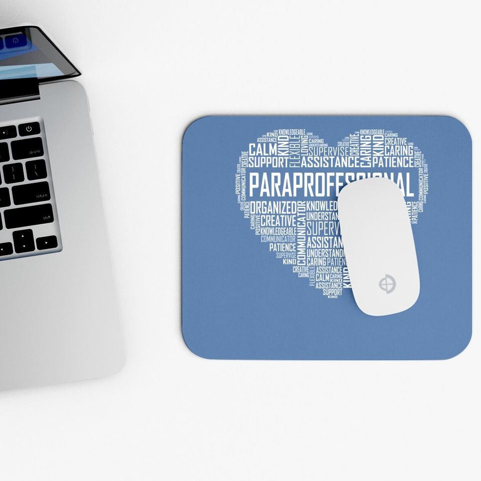 Paraprofessional Heart Appreciation Mouse Pad