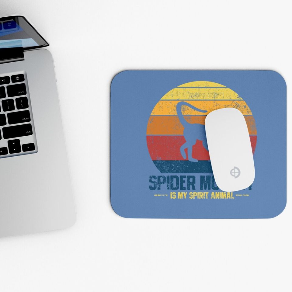 Spider Monkey Vintage Mouse Pad