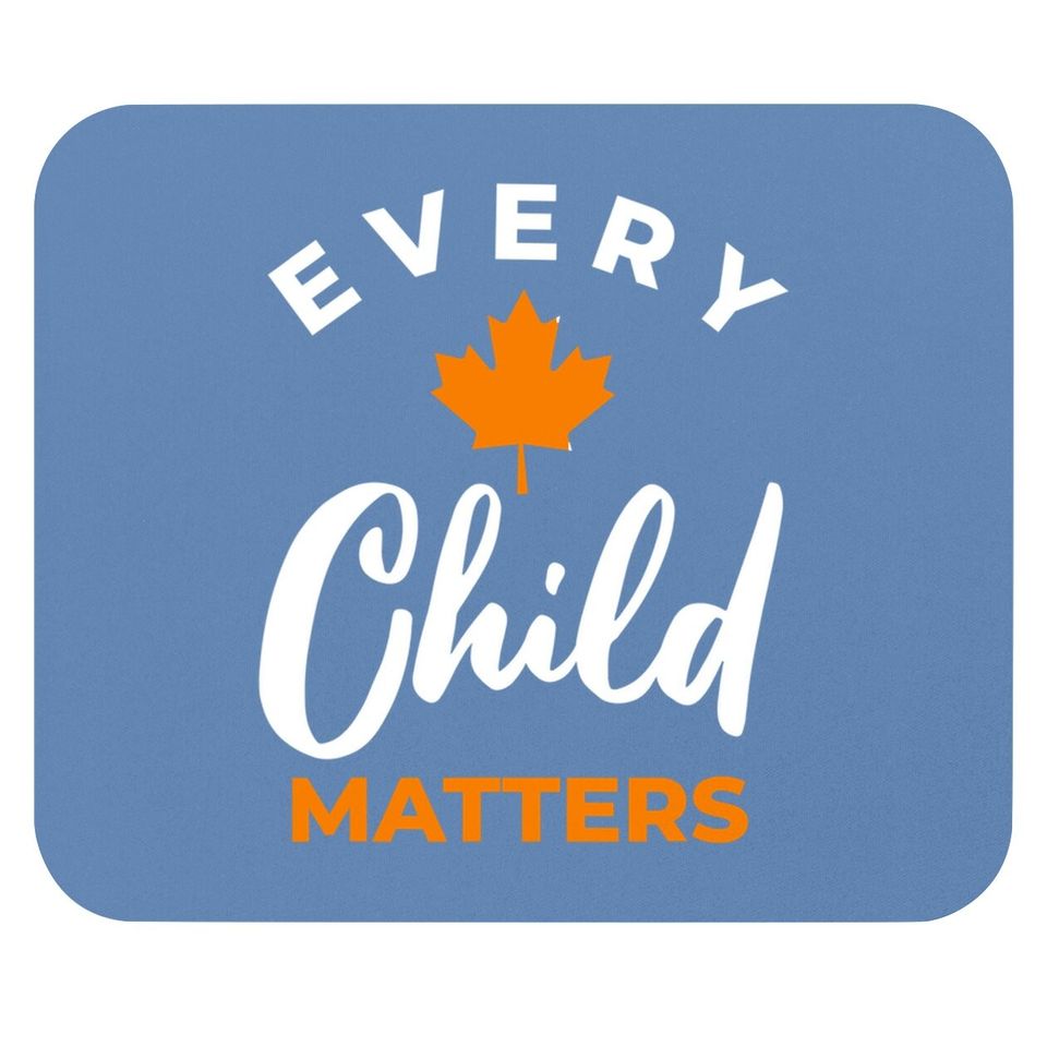 Orange Mouse Pad Day Canada Marple Leaf Every Child Matters Mouse Pad