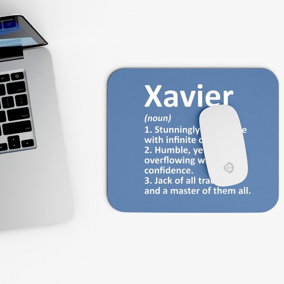 Xavier Definition Personalized Name Birthday Gift Idea Mouse Pad