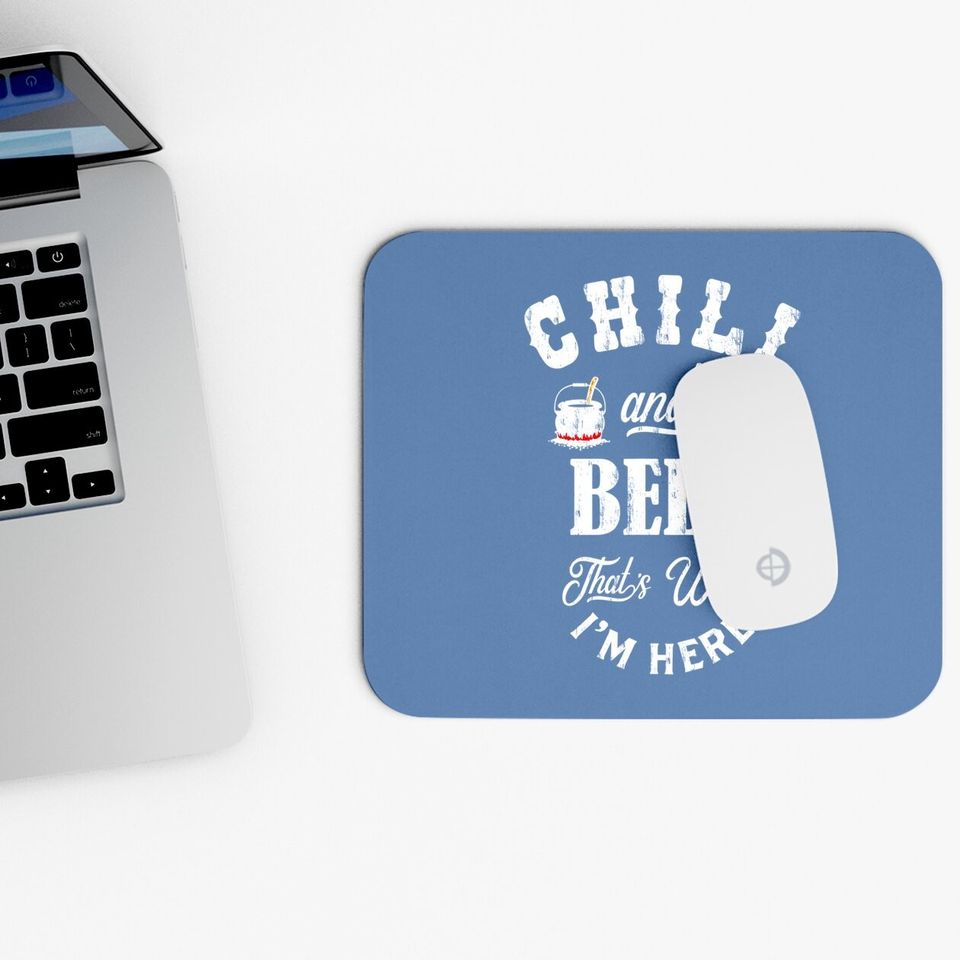 Chili Cookoff And Beer Mouse Pad