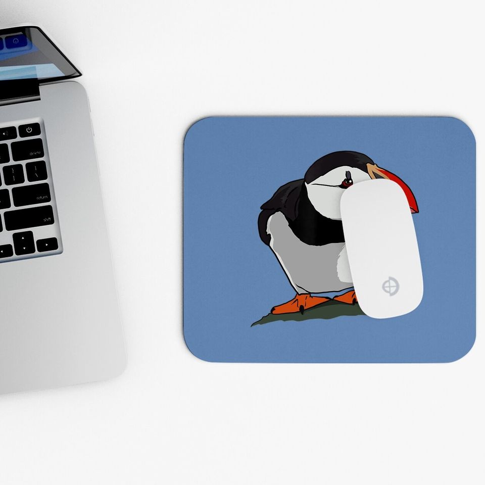Puffin Baby For Puffin Seabirds Lovers Mouse Pad