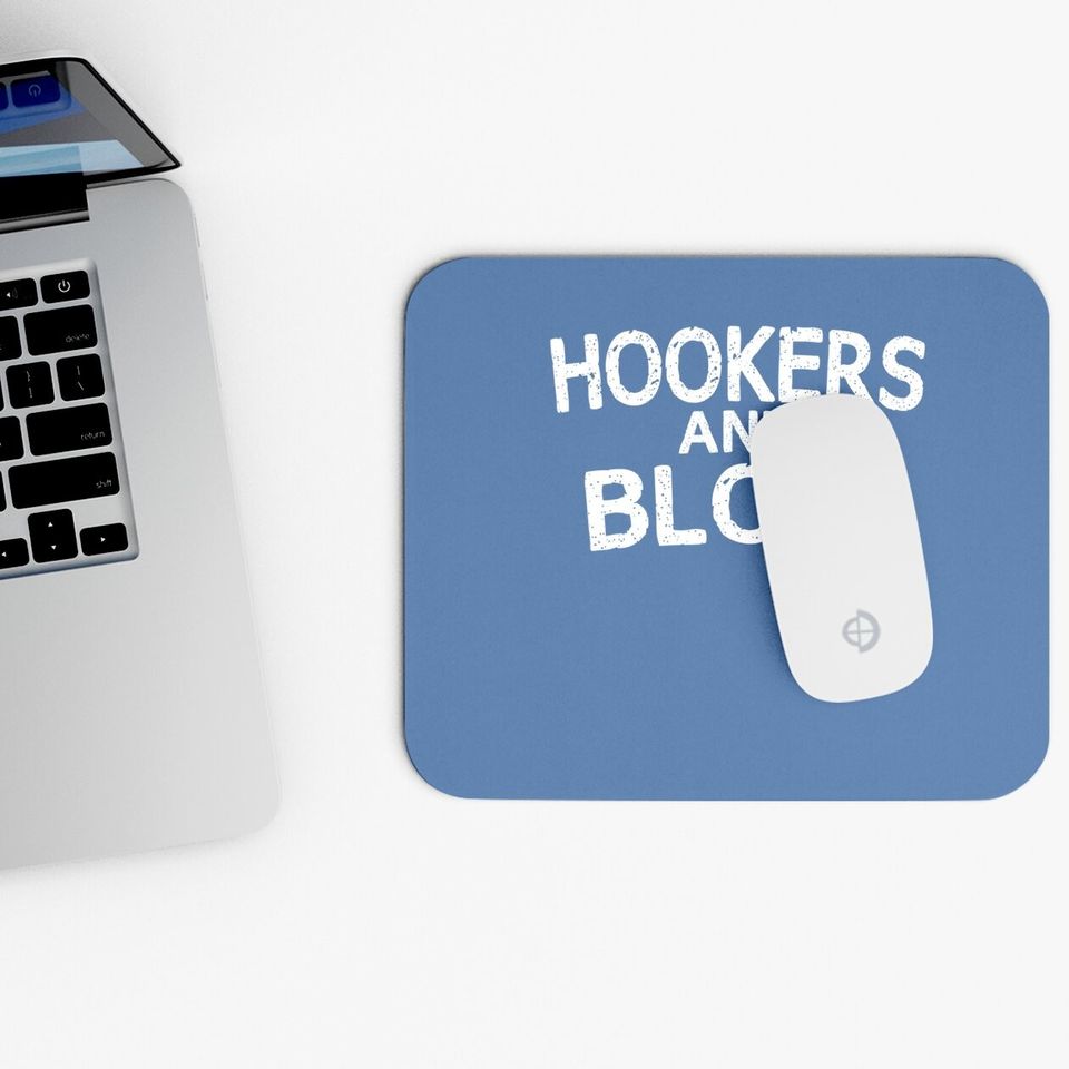 Hookers And Blow Funny Mouse Pad College Participation Gift Mouse Pad