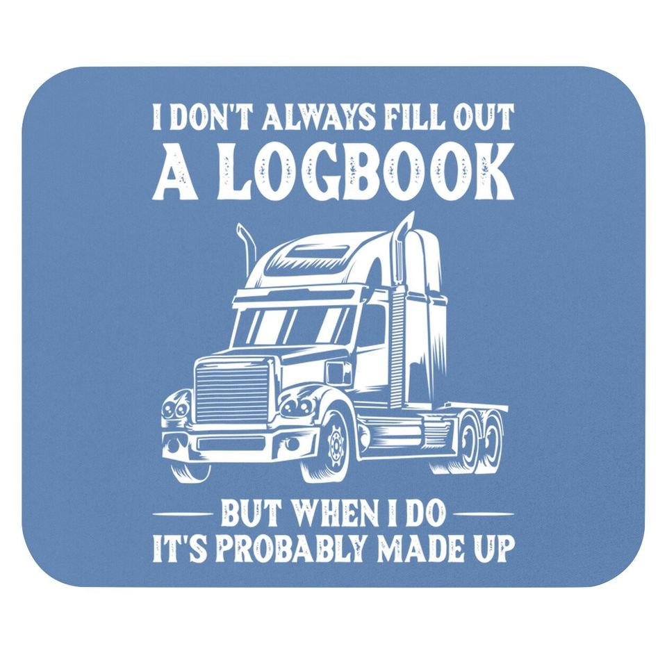 Trucker Drivers Big Rig Mouse Pad