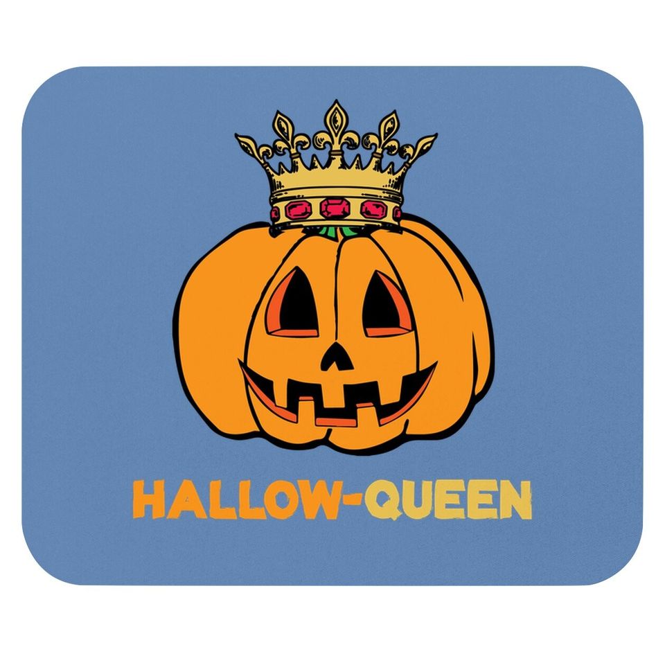 Funny Hallow Queen Costume For Halloween Party Lovers Mouse Pad