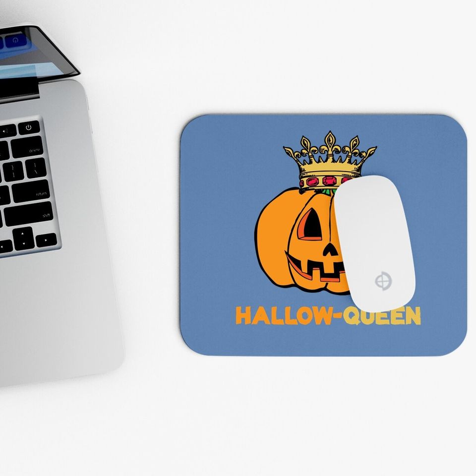 Funny Hallow Queen Costume For Halloween Party Lovers Mouse Pad