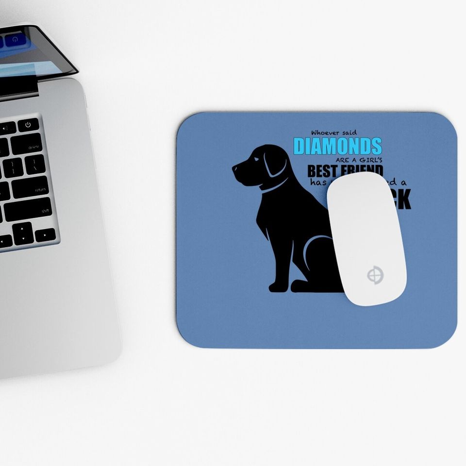 Black Lab Mouse Pad