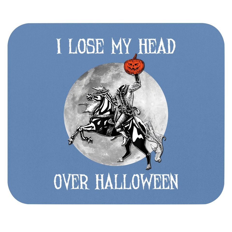 Vintage Halloween Headless Horseman Mouse Pad