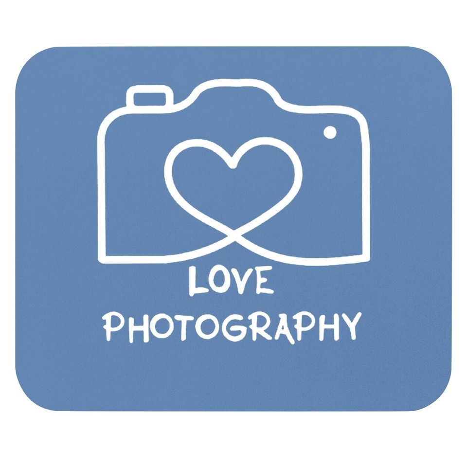 I Love Photography Mouse Pad