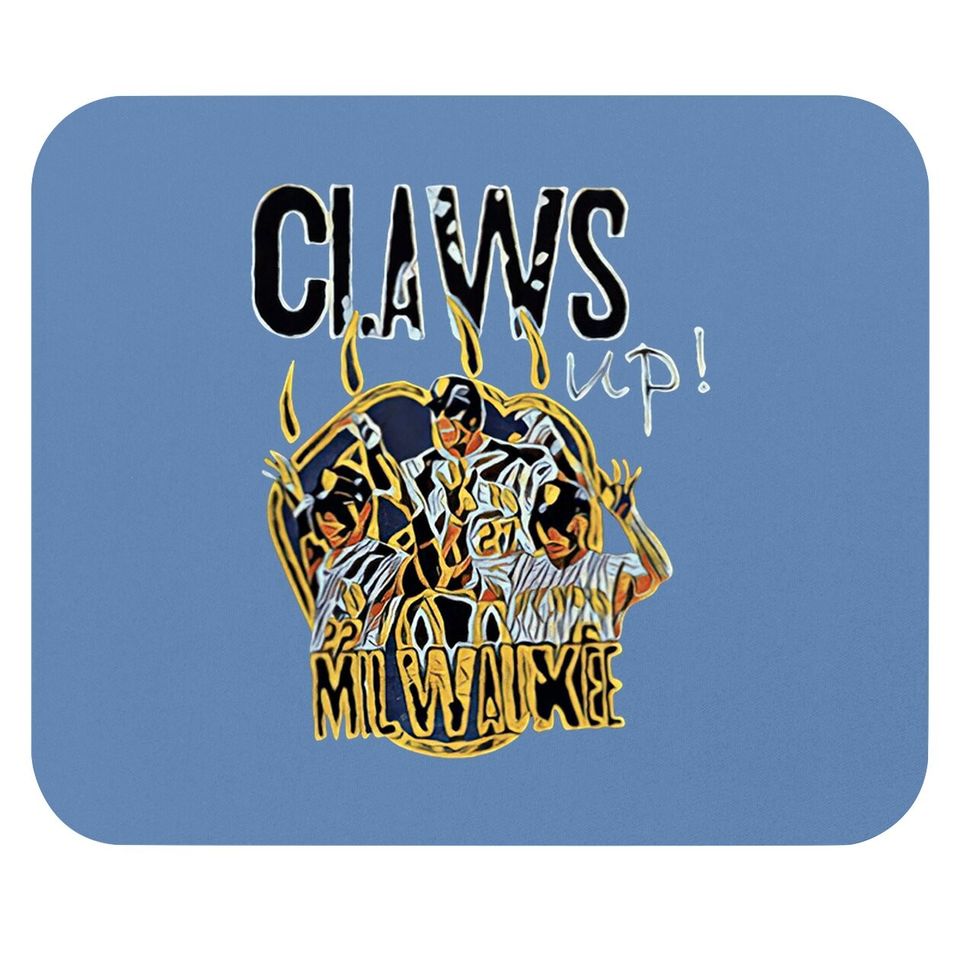 Claws Up Brewers Classic Mouse Pad
