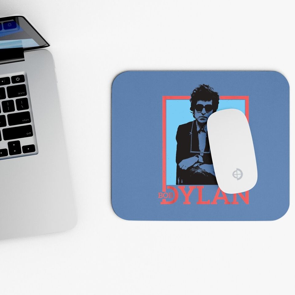 Bob Dylan Outline ly Licensed Mouse Pad