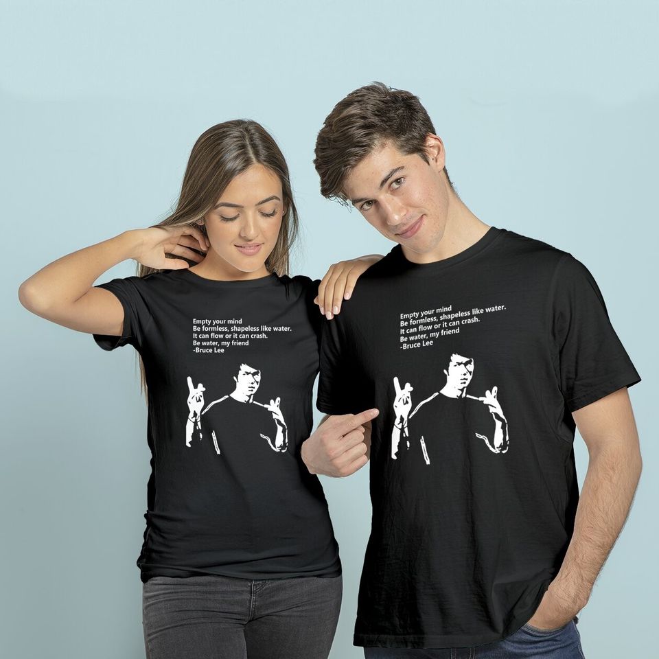 Bruce Lee Quote Kung Fu Karate T Shirt
